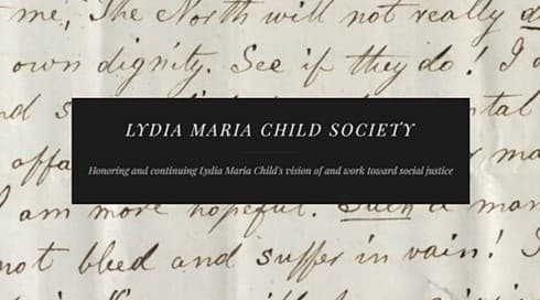 Lydia Maria Child Society logo