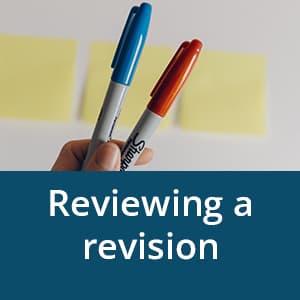 Reviewing a revision