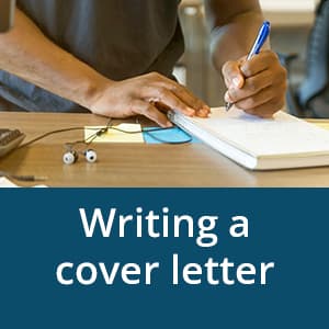 Writing a cover letter